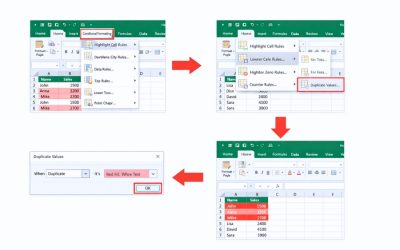 Cách thực hiện Conditional Formatting để tìm trùng lặp trong Excel 2016 – nhìn phát là thấy liền