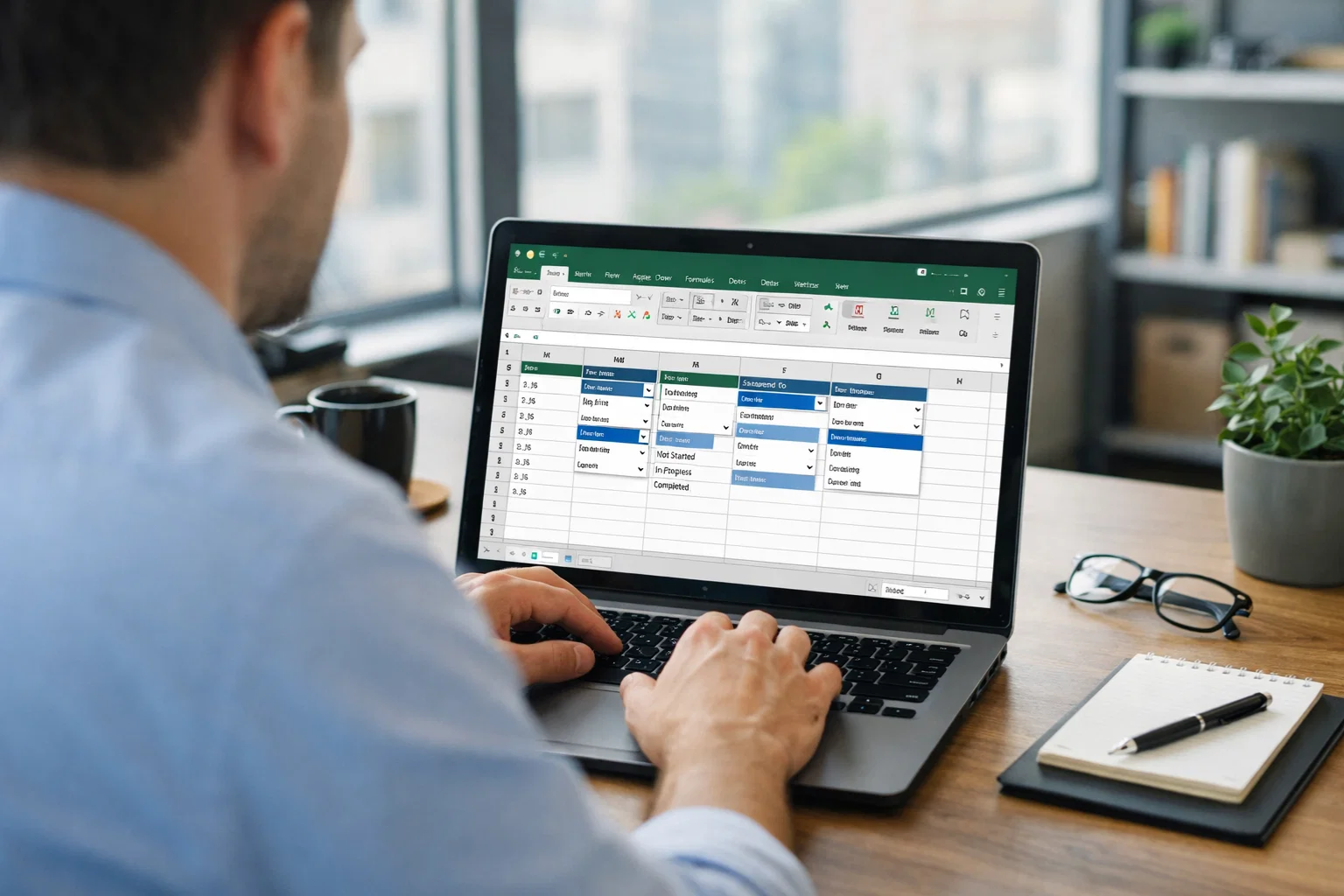 Cách thực hiện Data Validation tạo dropdown trong Excel 365 5