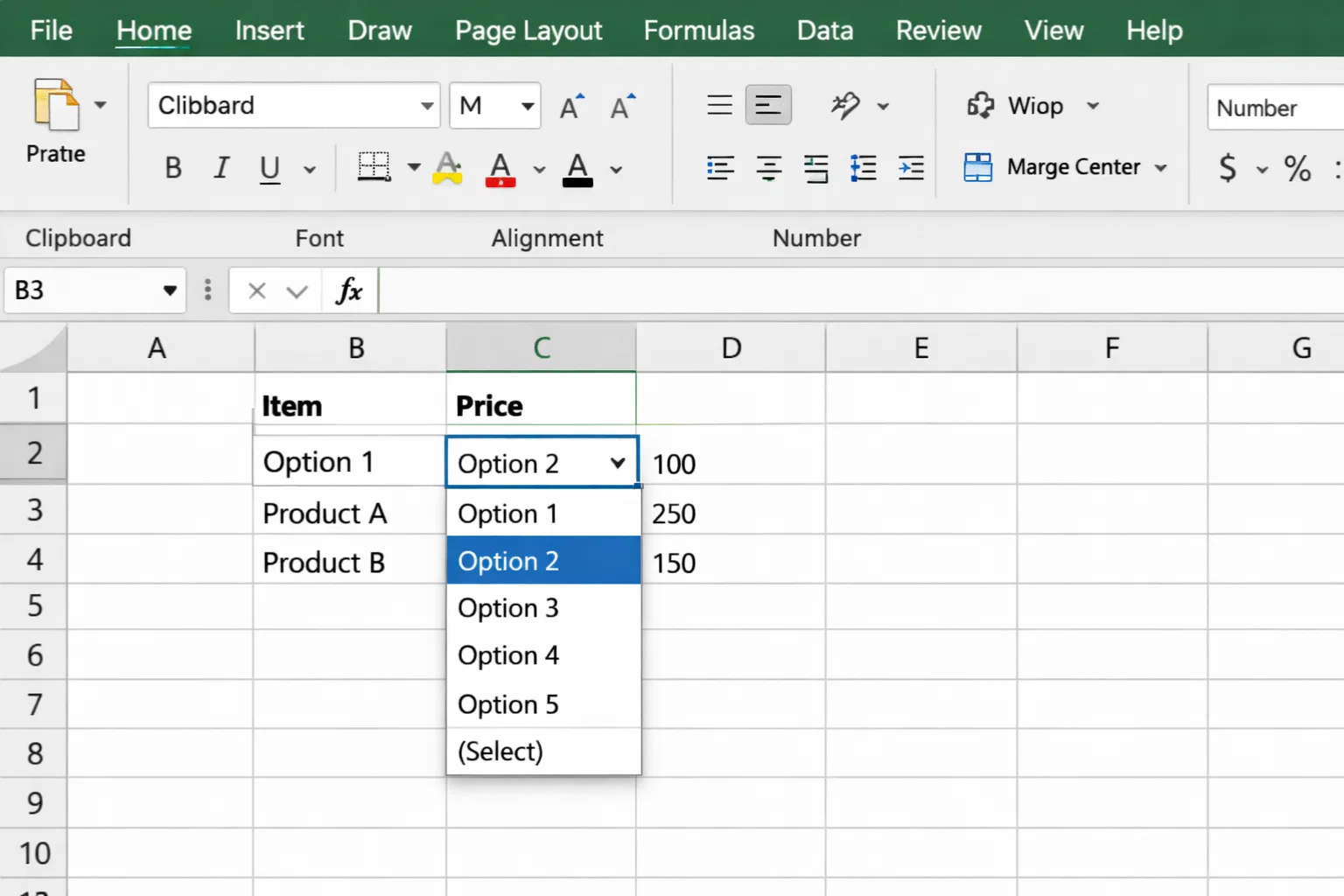 Cách thực hiện Data Validation tạo dropdown trong Excel 365 6