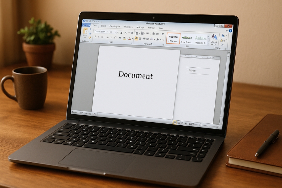 Cách thực hiện HeaderFooter trang đầu khác trong Word 2010