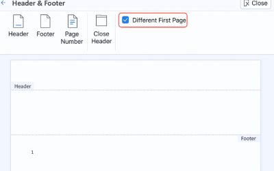Cách thực hiện Header/Footer trang đầu khác trong Word 365 – nhìn đơn giản nhưng không biết là dễ làm sai!