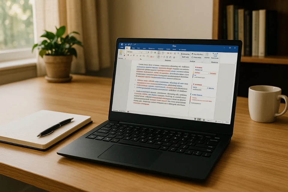 Cách thực hiện Track Changes và Accept All Word 2019