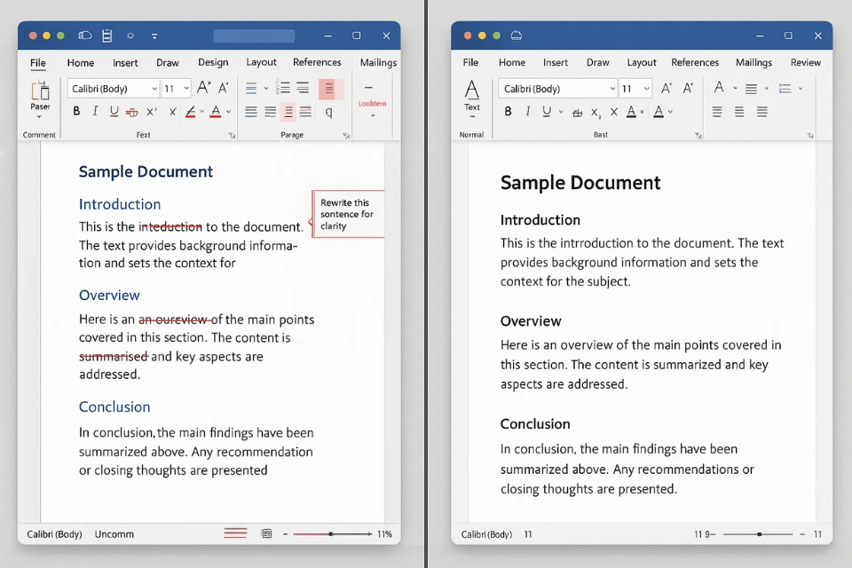 Cách thực hiện Track Changes và Accept All Word 2019 6 Cách thực hiện Track Changes và Accept All Word 2019 6