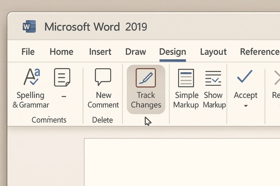 Cách thực hiện Track Changes và Accept All Word 2019 4 Cách thực hiện Track Changes và Accept All Word 2019 4