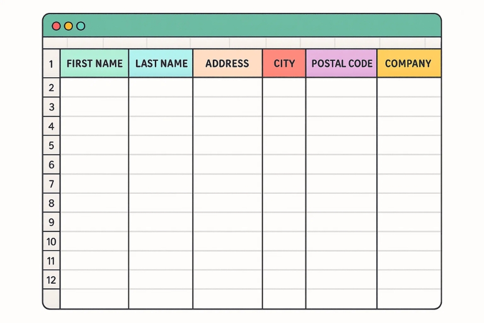 Hướng dẫn Mail Merge từ Excel sang Word 2016 4