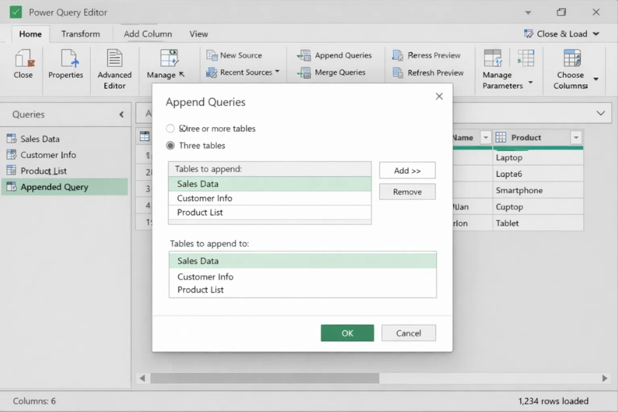 Hướng dẫn dùng Power Query để hợp nhất bảng Excel 2021 (đọc là làm được luôn!) 8