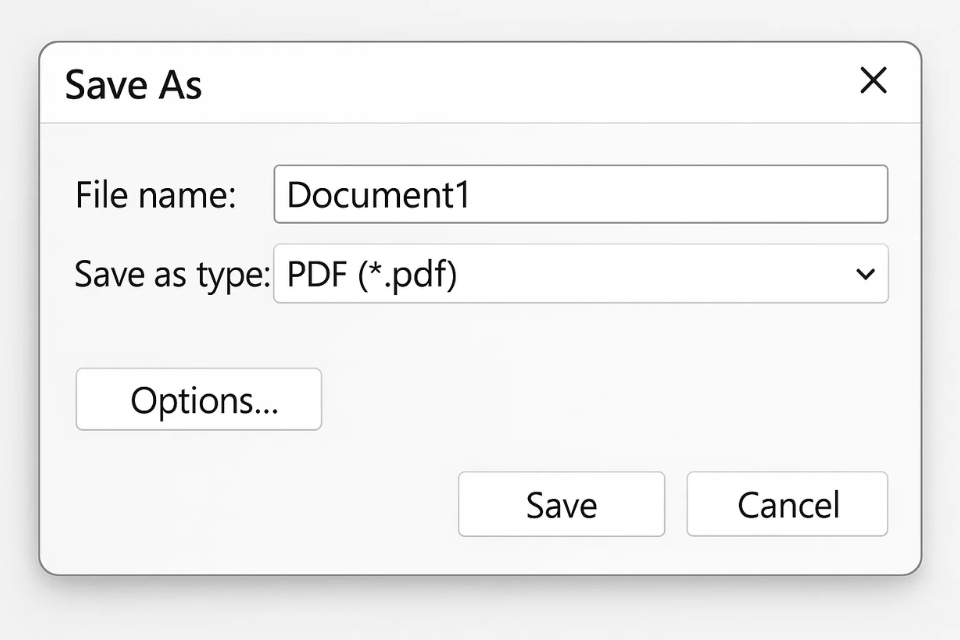 Hướng dẫn lưu Word sang PDF Word 365 6 Hướng dẫn lưu Word sang PDF Word 365 6