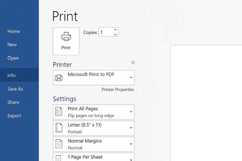 Hướng dẫn lưu Word sang PDF trong Word 2016 (giải thích dễ hiểu từ A đến Z) 5 Hướng dẫn lưu Word sang PDF trong Word 2016 (giải thích dễ hiểu từ A đến Z) 5