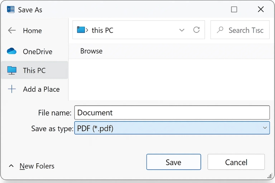 Hướng dẫn lưu Word sang PDF trong Word 2019 (giải thích dễ hiểu, làm một lần là nhớ) 4 Hướng dẫn lưu Word sang PDF trong Word 2019 (giải thích dễ hiểu, làm một lần là nhớ) 4