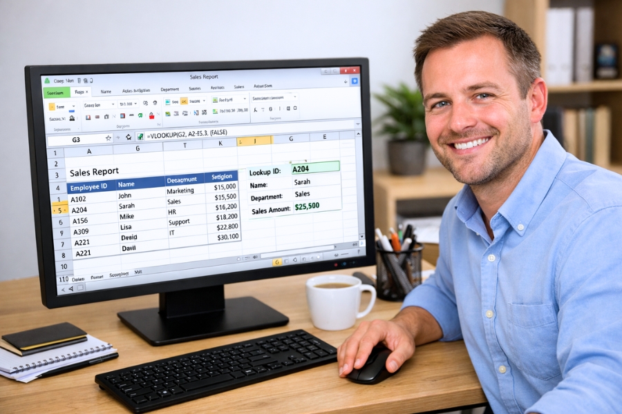 Lỗi VLOOKUP trả về #N/A trong Excel 2010 – nỗi ám ảnh quen mà lạ 8 Lỗi VLOOKUP trả về #NA trong Excel 2010
