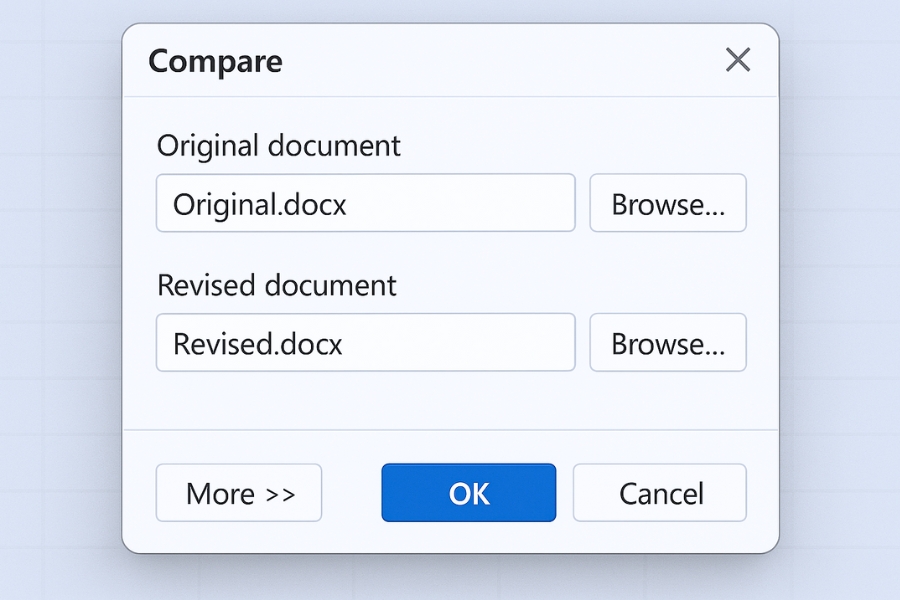 So Sánh Hai Tài Liệu Trong Word 2021 – Kỹ Năng Nhỏ Nhưng Giá Trị Lại Lớn! 6 So Sánh Hai Tài Liệu Trong Word 2021