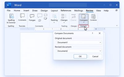So Sánh Hai Tài Liệu Trong Word 2021 – Kỹ Năng Nhỏ Nhưng Giá Trị Lại Lớn!