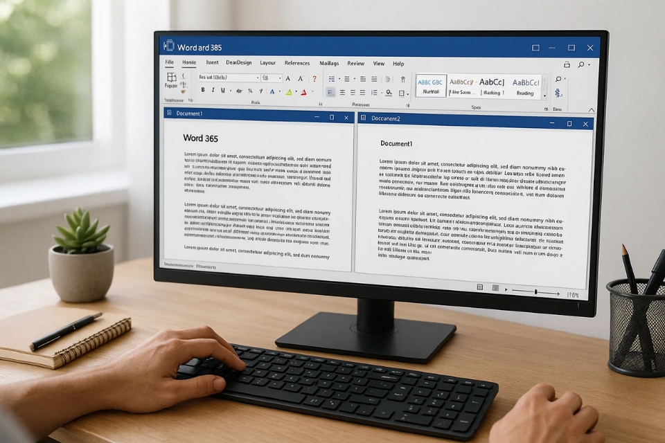 So sánh hai tài liệu trong Word 365: tìm khác biệt nhanh gọn, khỏi “soi” mỏi mắt 4