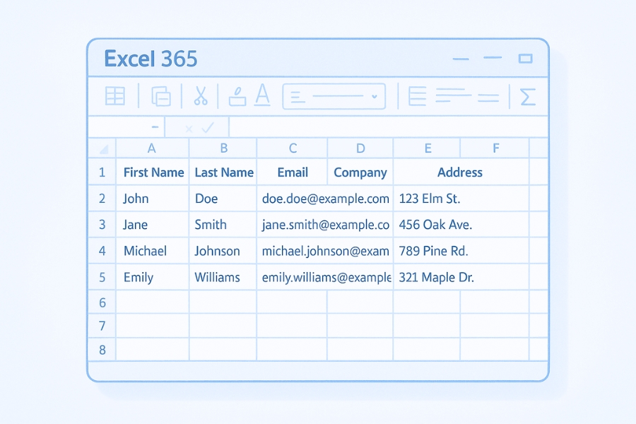 Thực Hiện Mail Merge Từ Excel Sang Word 365 Để Tạo Tài Liệu Hàng Loạt