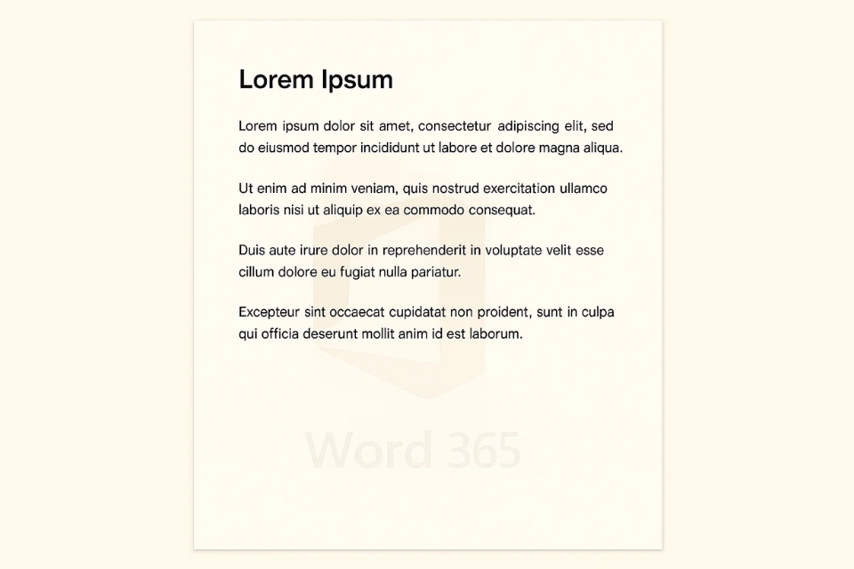 Watermark và nền mờ trong Word 365: làm cho tài liệu “có nghề” hơn chỉ trong vài phút 3 Watermark và nền mờ trong Word 365: làm cho tài liệu “có nghề” hơn chỉ trong vài phút 3