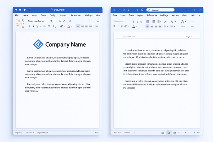 Cách thực hiện Header/Footer trang đầu khác trong Word 2021 – thao tác nhỏ nhưng cực kỳ quan trọng! 7 cách thực hiện HeaderFooter trang đầu khác Word 2021