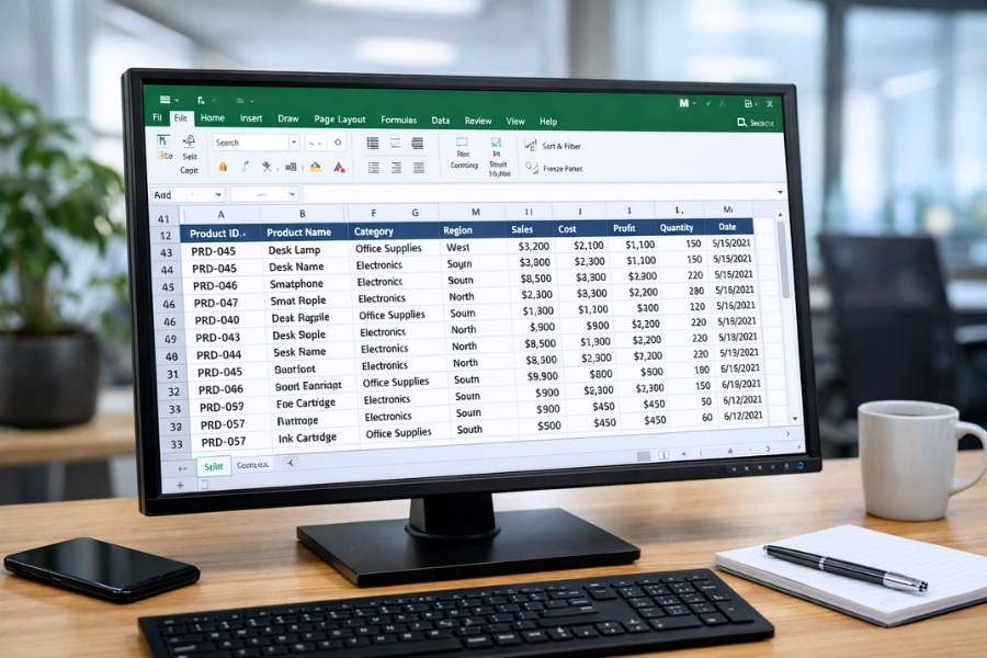 Cách Thực Hiện Freeze Panes Để Cố Định Tiêu Đề Trong Excel 2021