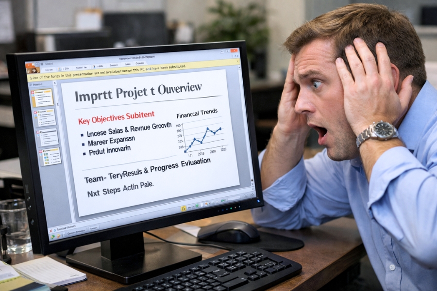 Cách Thực Hiện Nhúng Font Chữ Để Tránh Lỗi PowerPoint 2010 1 Cách Thực Hiện Nhúng Font Chữ Để Tránh Lỗi PowerPoint 2010