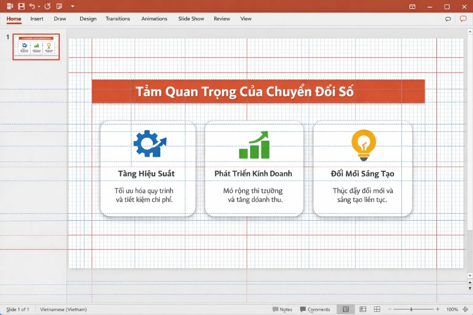 Cách chuyển tỷ lệ 4:3 sang 16:9 PowerPoint 2010 7