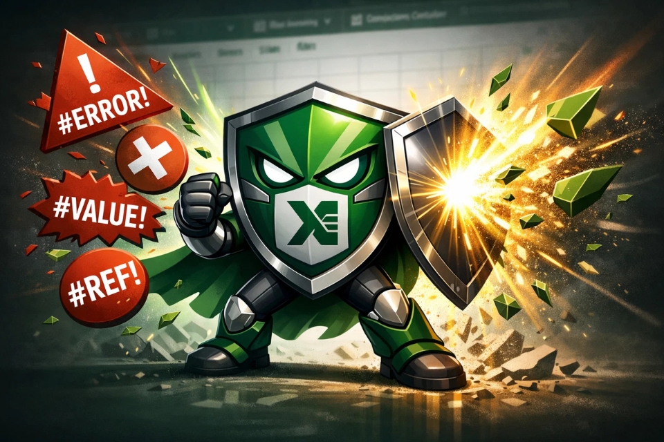 Cách sử dụng IFERROR xử lý lỗi Excel 2019 7