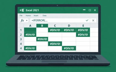 Cách sử dụng IFERROR xử lý lỗi Excel 2021