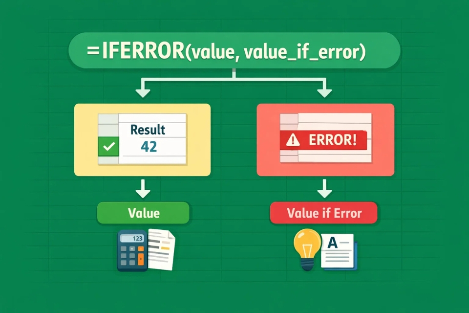 Cách sử dụng IFERROR xử lý lỗi Excel 2021 7