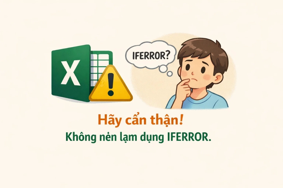 Cách sử dụng IFERROR xử lý lỗi Excel 2021 12