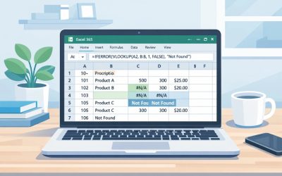 Cách sử dụng IFERROR xử lý lỗi Excel 365
