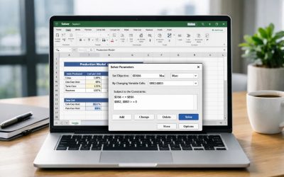 Cách sử dụng Solver tối ưu hóa Excel 365