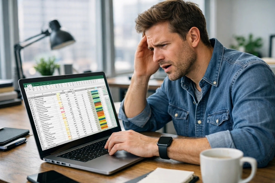 Cách thực hiện Freeze Panes để cố định tiêu đề trong Excel 2019 5