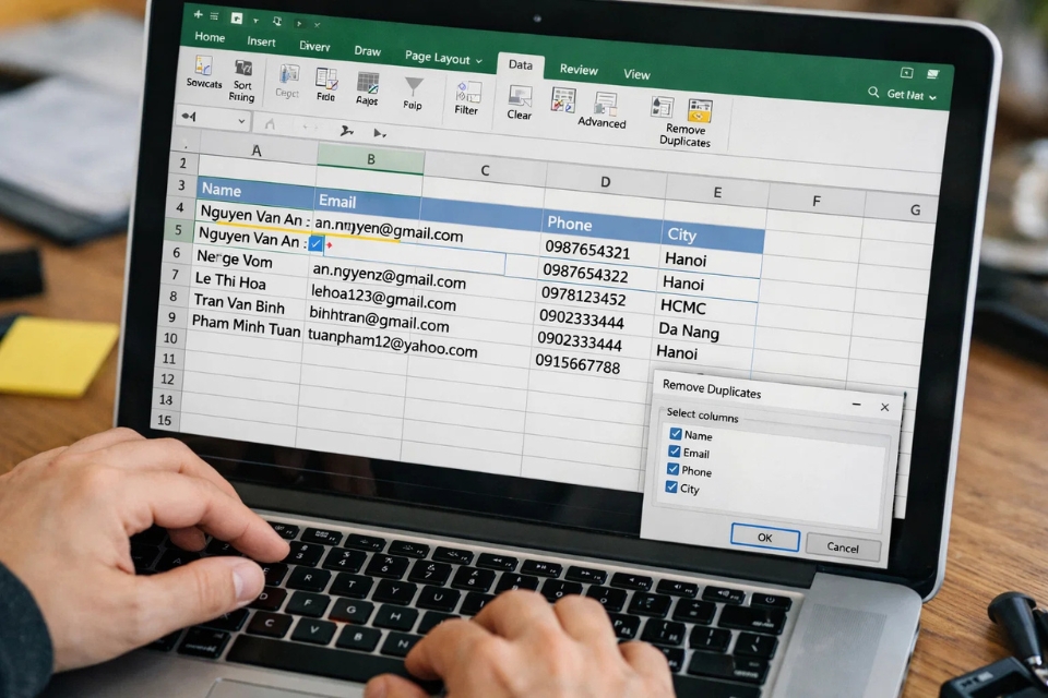 Cách thực hiện Remove Duplicates Excel 2019 22 Cách thực hiện Remove Duplicates Excel 2019 22