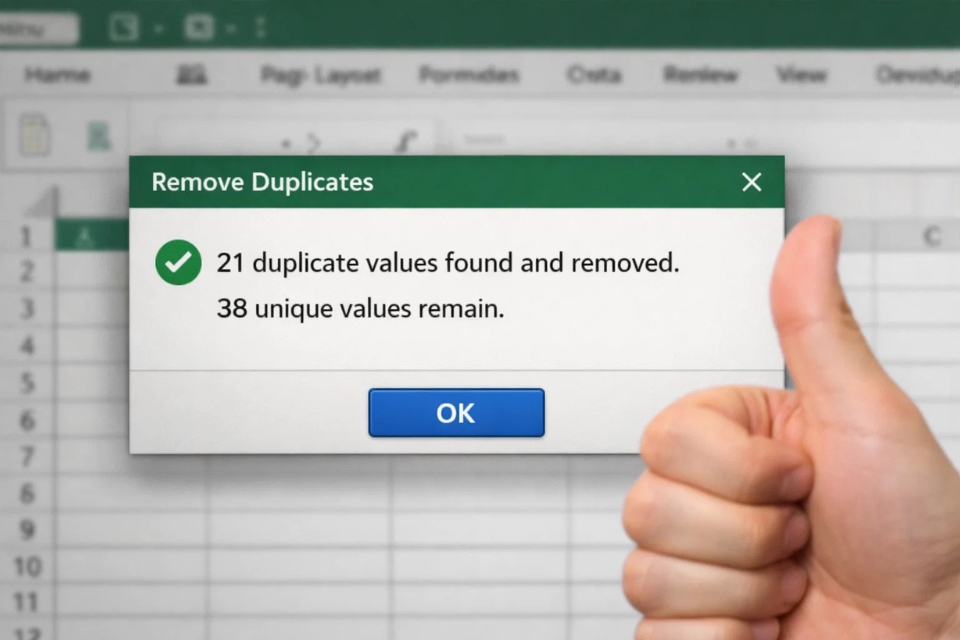 Cách thực hiện Remove Duplicates Excel 2021 13 Cách thực hiện Remove Duplicates Excel 2021 13