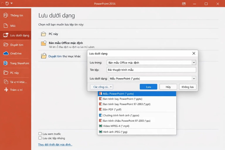 Cách thực hiện Slide Master để tạo template PowerPoint 2016 8