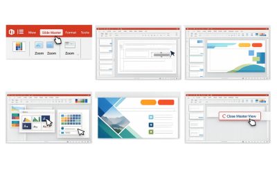 Cách thực hiện Slide Master để tạo template PowerPoint 365