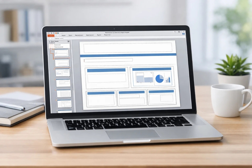 Cách thực hiện Slide Master tạo template PowerPoint 2010