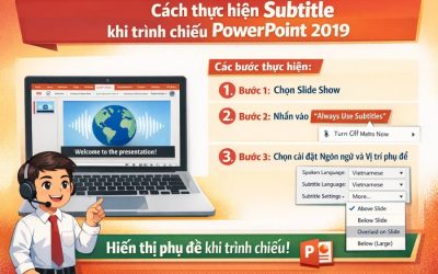 Blog 9 Cách thực hiện Subtitle khi trình chiếu PowerPoint 2019 đơn giản mà hiệu quả
