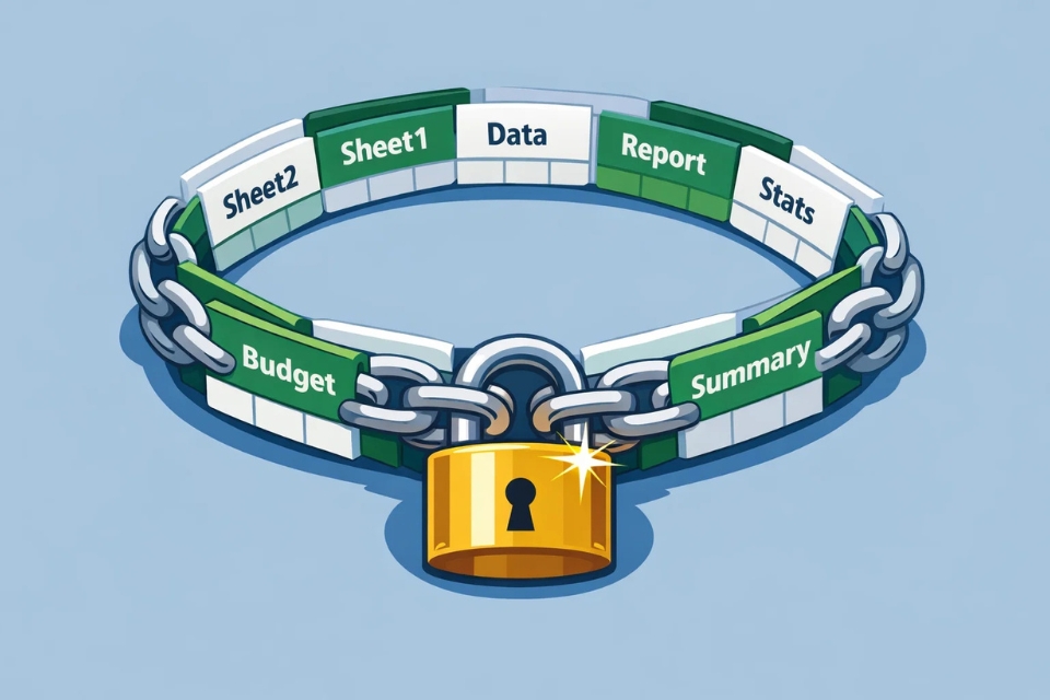 Cách thực hiện bảo vệ Sheet/Workbook Excel 2016 2