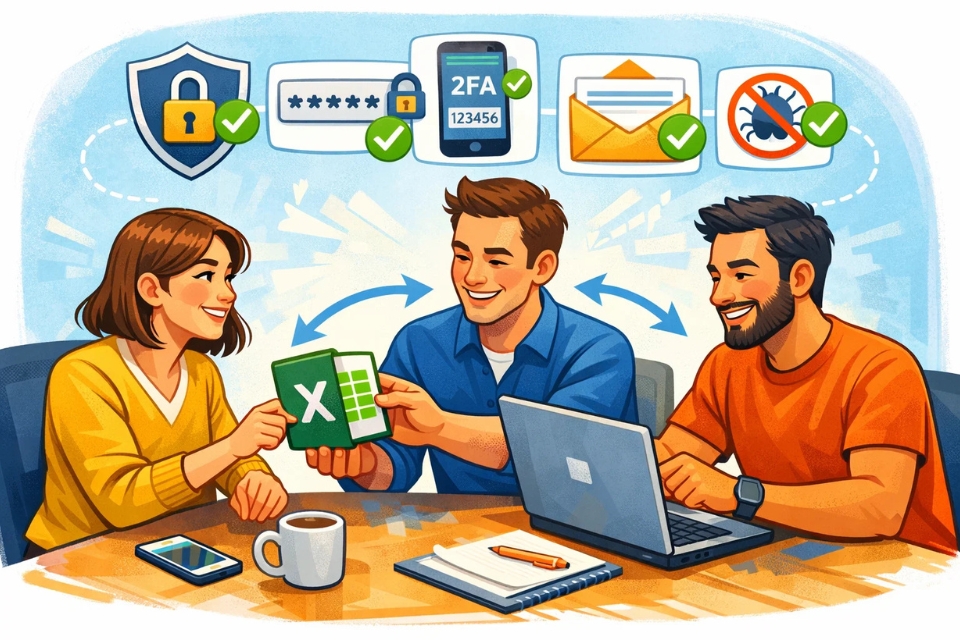 Cách thực hiện bảo vệ Sheet/Workbook Excel 365 14