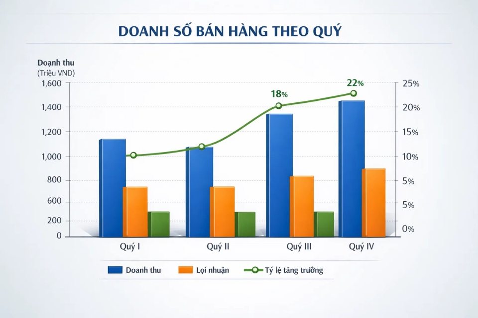 Cách thực hiện biểu đồ và trục phụ Excel 2010 12 Cách thực hiện biểu đồ và trục phụ Excel 2010 12