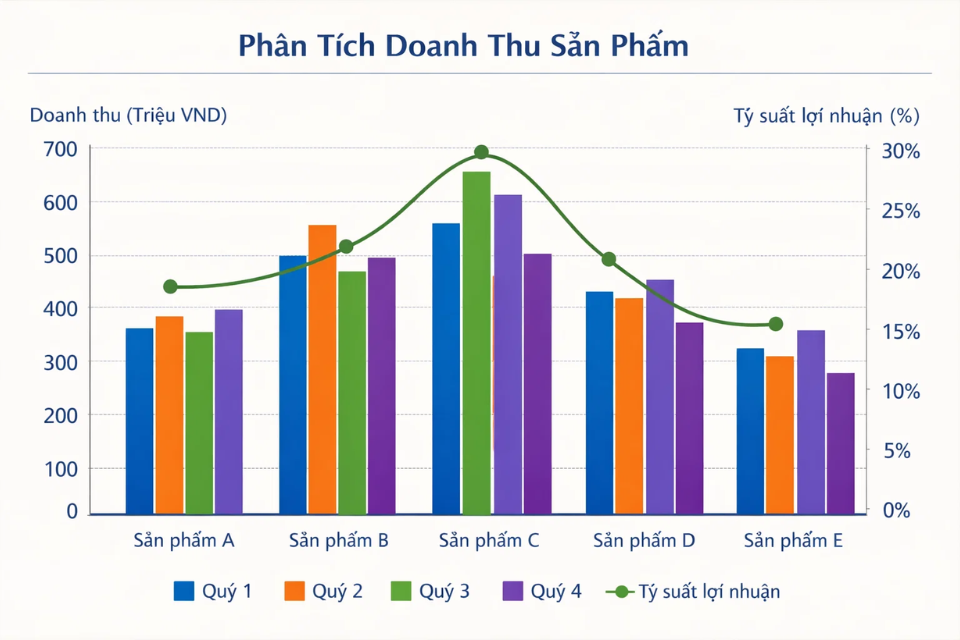 Cách thực hiện biểu đồ và trục phụ trong Excel 365 28 Cách thực hiện biểu đồ và trục phụ trong Excel 365 16
