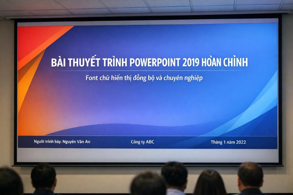 Cách thực hiện nhúng font chữ để tránh lỗi PowerPoint 2019 1 Cách thực hiện nhúng font chữ để tránh lỗi PowerPoint 2019 1