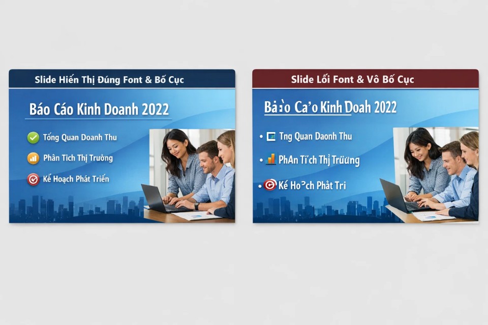 Cách thực hiện nhúng font chữ để tránh lỗi PowerPoint 365 11