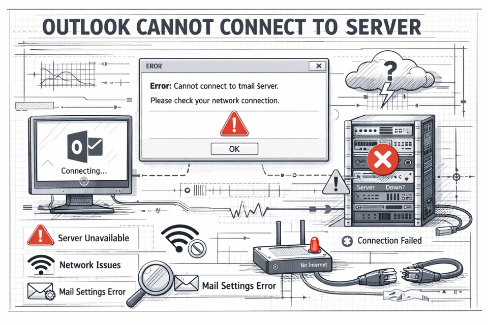 Cách thực hiện thêm tài khoản IMAP/POP3 Outlook 2016 17 Cách thực hiện thêm tài khoản IMAP/POP3 Outlook 2016 17