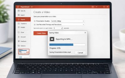 Blog 6 Cách thực hiện xuất video MP4 PowerPoint 2021