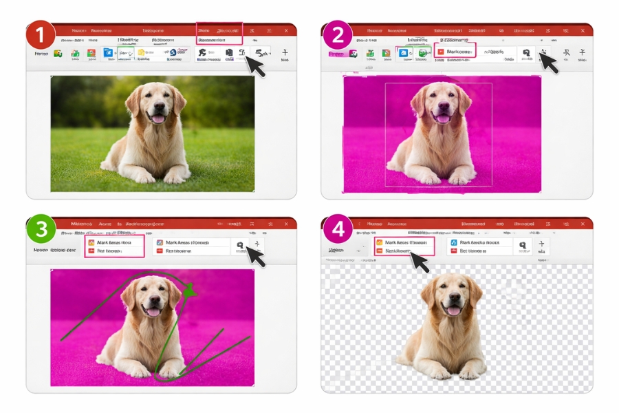 Cách xóa nền (Remove Background) trong PowerPoint 2016