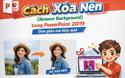 Cách xóa nền (Remove Background) trong PowerPoint 2019 đơn giản mà hiệu quả