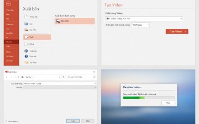 Blog 1 Cách xuất PowerPoint 2016 ra video MP4