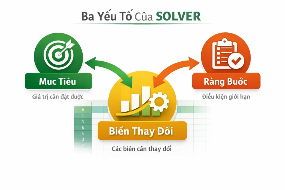Hướng dẫn sử dụng Solver tối ưu hóa Excel 2010 7 Hướng dẫn sử dụng Solver tối ưu hóa Excel 2010 3