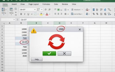 Lỗi cảnh báo Circular Reference trong Excel 2021