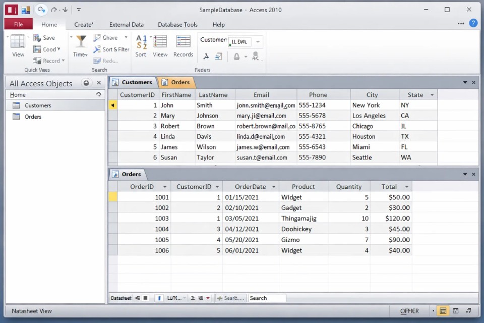 Cách Tạo Mối Quan Hệ (Relationships) Trong Access 2010 5